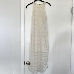 ECOTE ivory maxi dress size SM